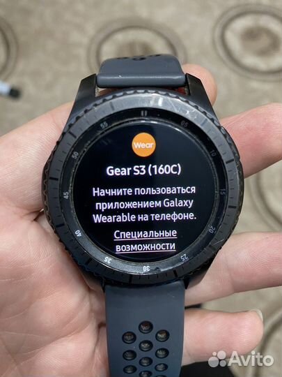 Смарт часы samsung gear s3 frontier