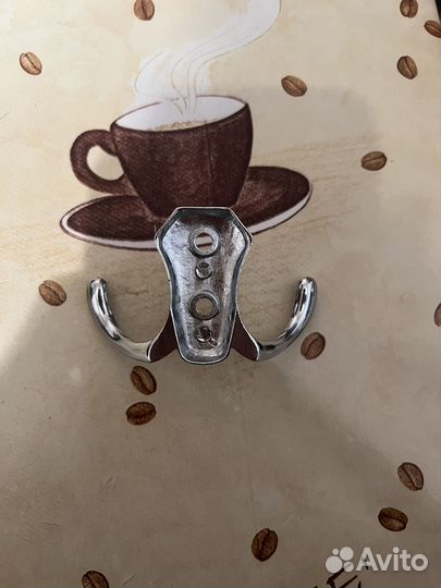 Крючки двухрожковые 15шт