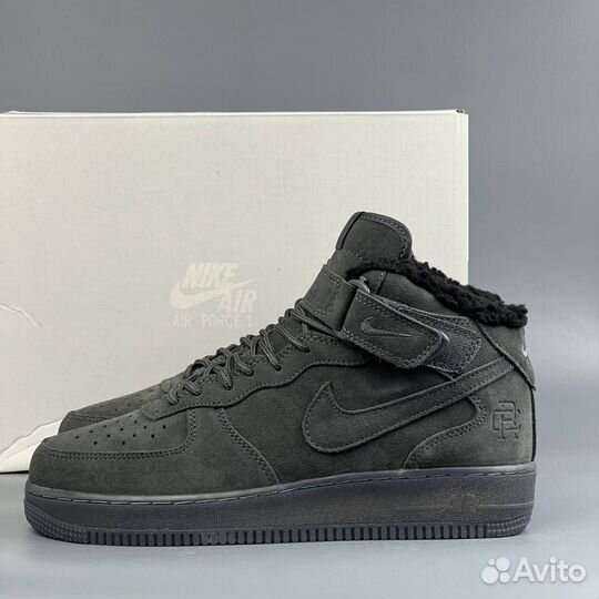 Кроссовки Nike Air Force 1 Зима с мехом