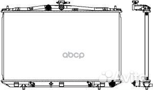Радиатор lexus RX350 08-08 32718506 32718506