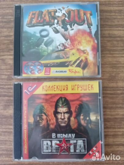 Игры для пк на 2-х дисках, муз диски