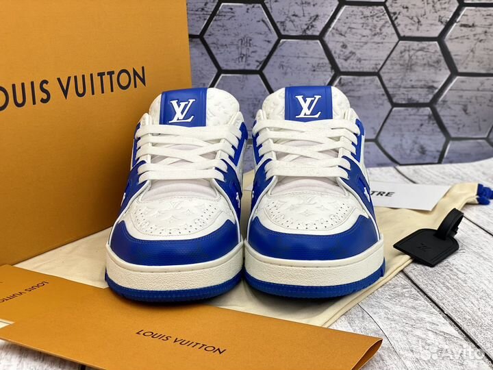 Кроссовки Louis Vuitton Trainer #54 Blue White