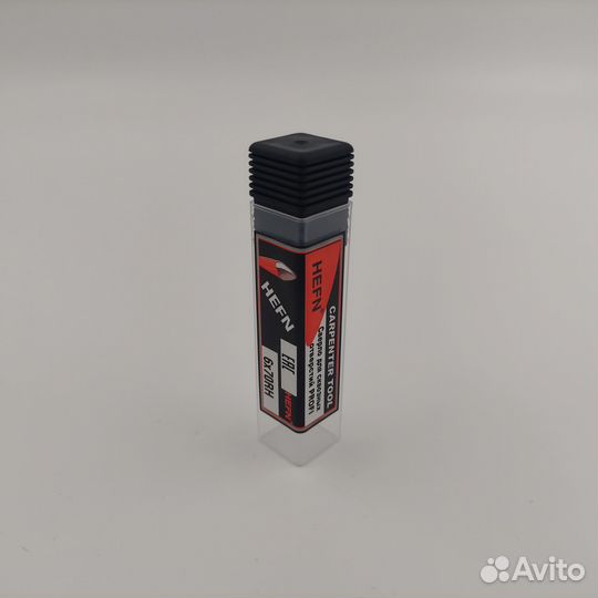 Сверло сквозное усиленное по мдф и лдсп 6х70 правое для сверлильно присадочного станка profi hefn