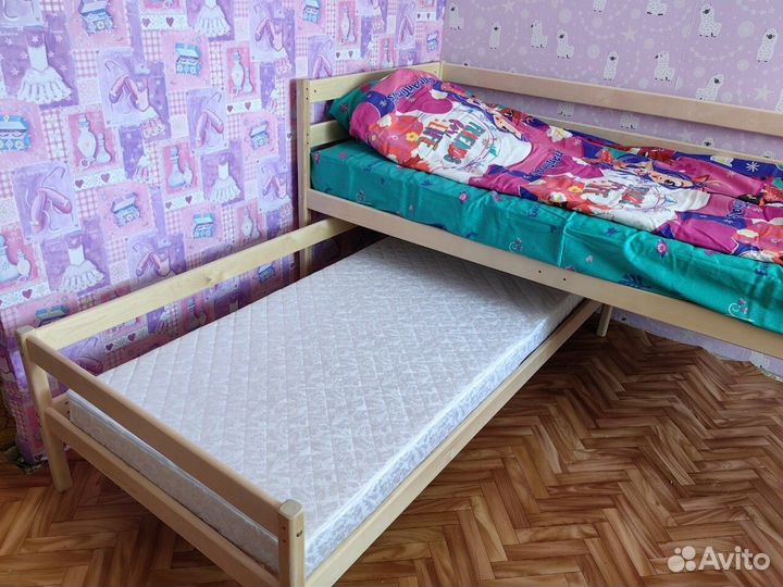 Детские кроватки Соня одноярусная,двухъярусная
