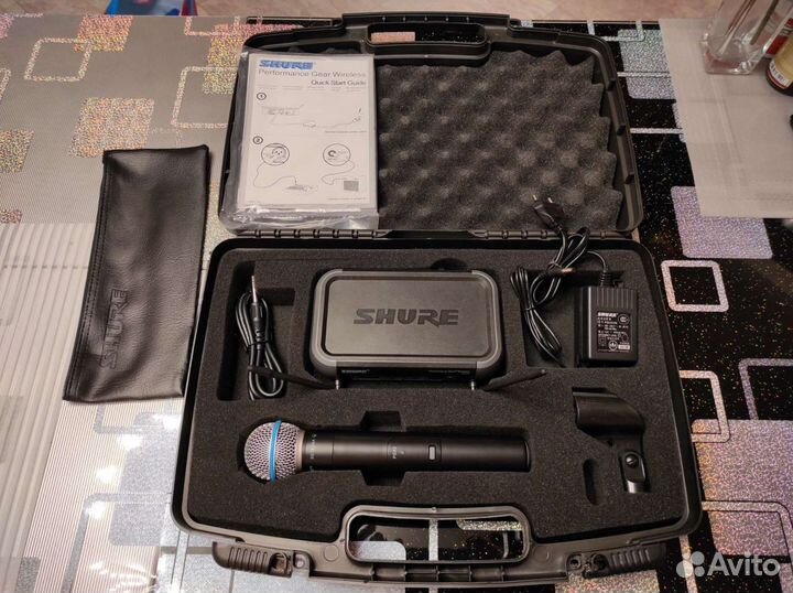 Микрофон радио Shure Beta 58a SLX