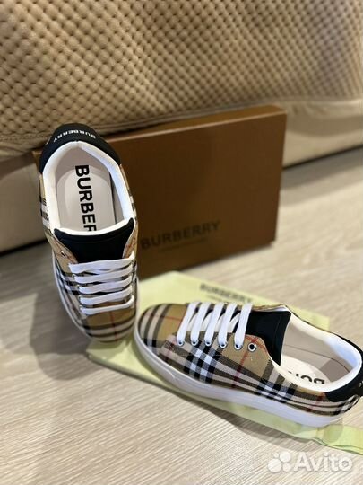 Burberry кеды женские