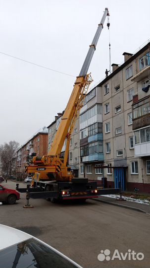 Аренда и услуги автокрана, 70 т, 41 м, с гуськом 17 м