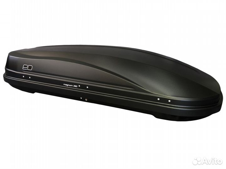 Грузовой бокс Магнум 390 черный карбон, прокат