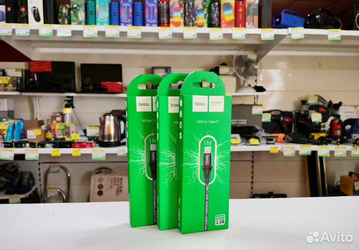 Кабель для зарядки Type-C USB hoco X50