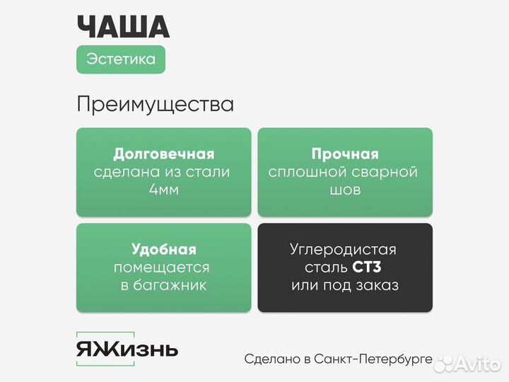 Костровая чаша 