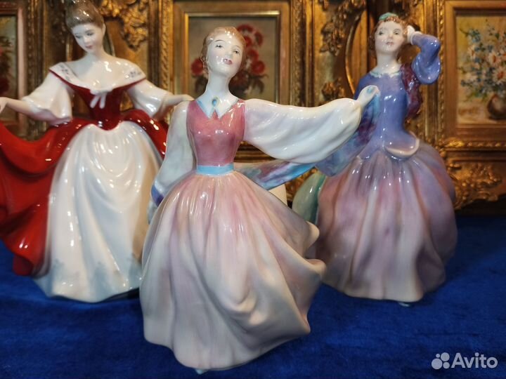 Сара.Веселое утро.Беспечное утро.Royal Doulton