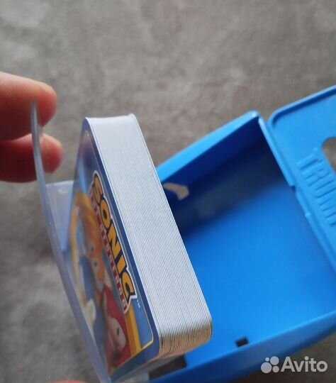 Sonic the hedgehog, карточки