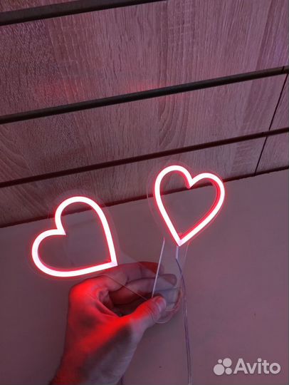 Неоновая вывеска для любимой половинки