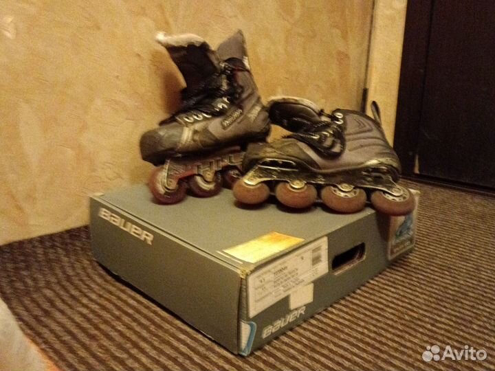 Роликовые коньки bauer