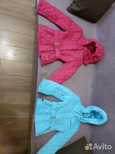 Куртка на весну для девочки 122