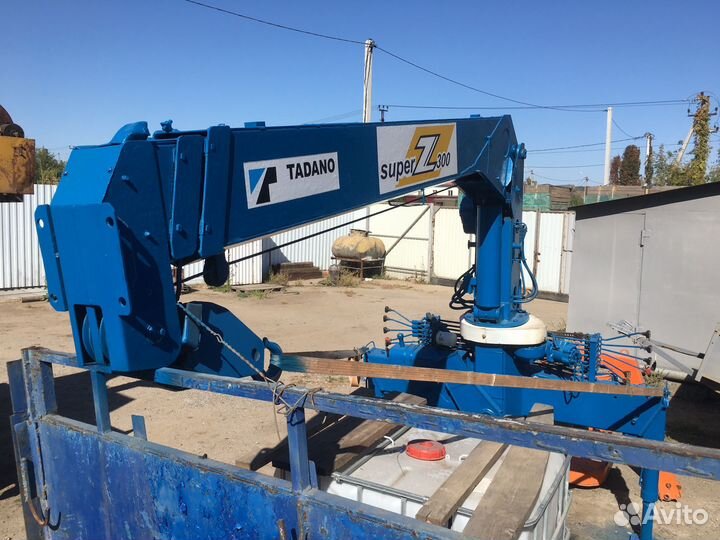 Кму установка манипулятор Tadano Super z300 3 т