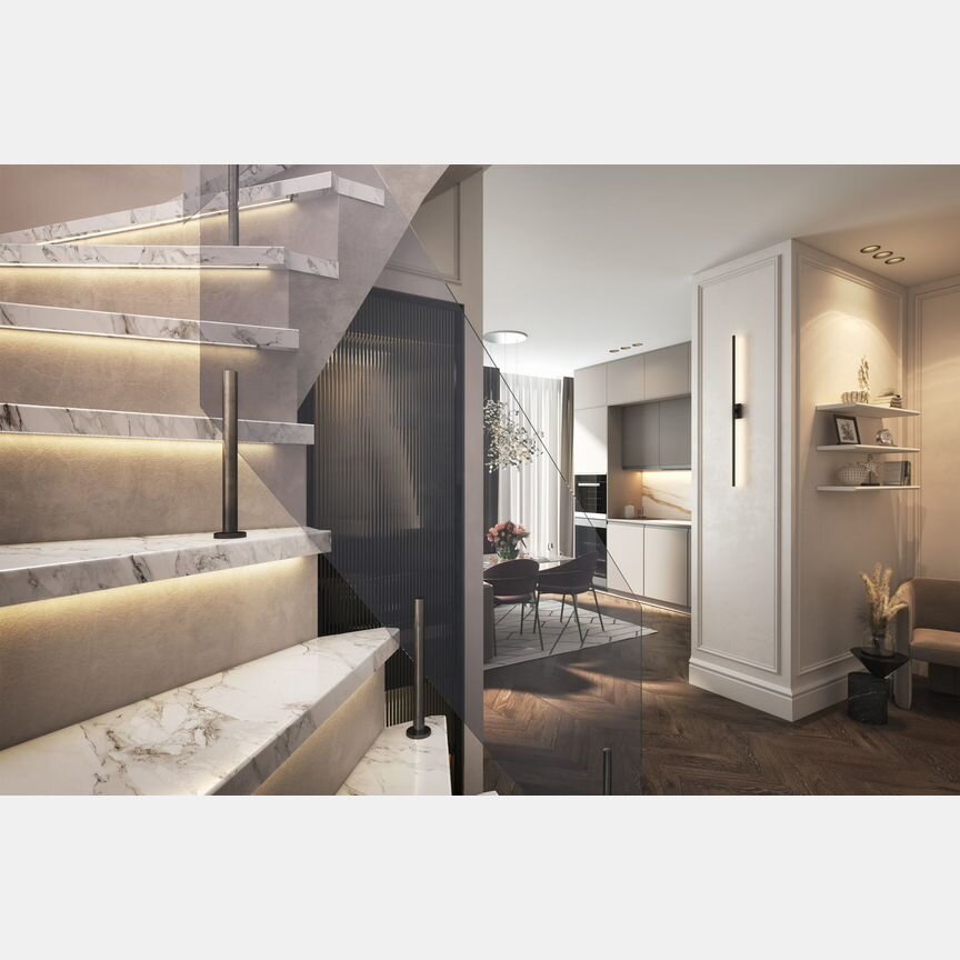 2-к. квартира, 73,3 м², 4/19 эт.
