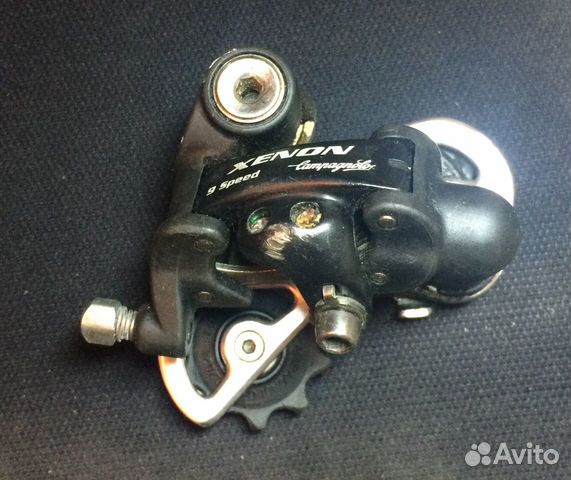 Задний переключатель Campagnolo Xenon 9 скоростей, Б/у купить в Москве ...
