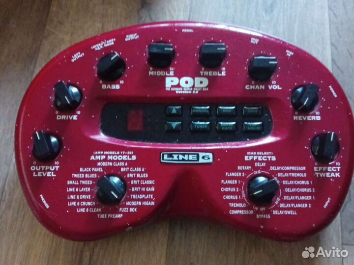 Гитарный процессор pod line 6 2.0