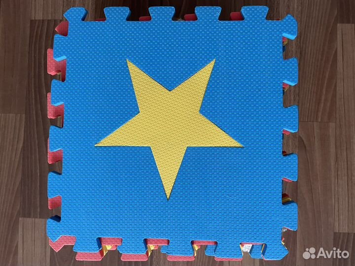 Мягкий коврик пазл