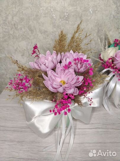 Букеты из сухоцветов