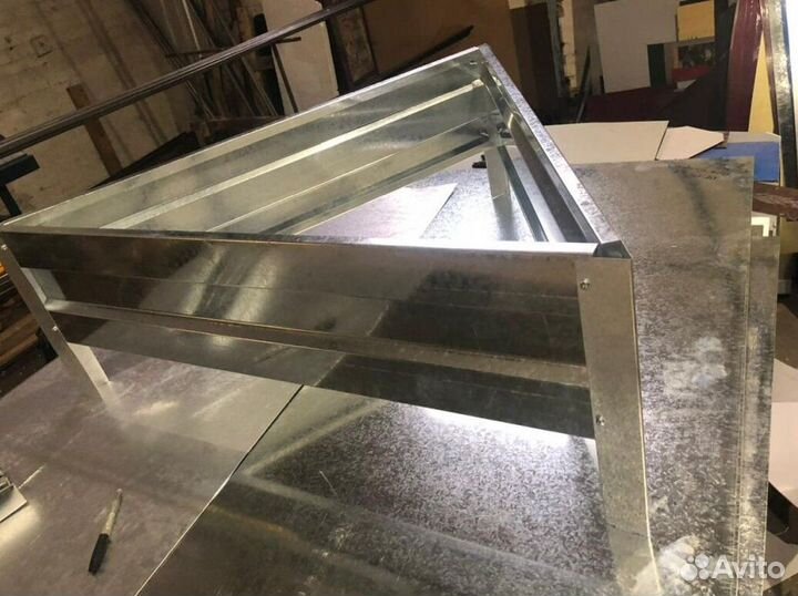 Грядка оцинкованная 1м х 3м х 22см