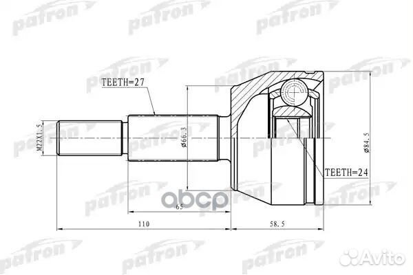 ШРУС наружн ford: explorer 07-10 4WD, explorer