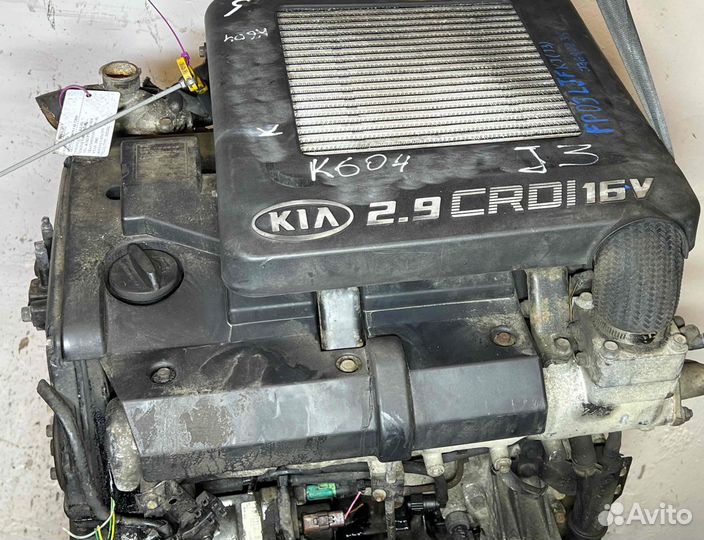 Двигатель Kia Carnival J3 2.9 дизель 2003