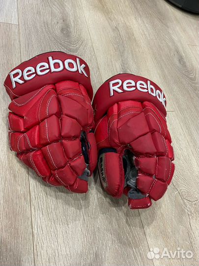 Краги / перчатки хоккейные reebok 11K Sr (