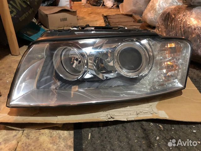 Фара левая ауди Audi А8 D3 рестайлинг ксенон б/у