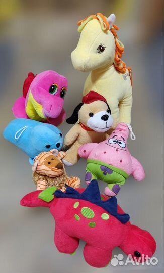 Мягкие игрушки пакетом