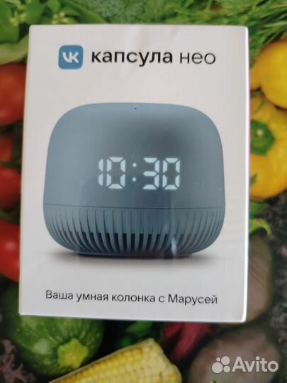 Умная колонка VK Капсула Нео с Марусей