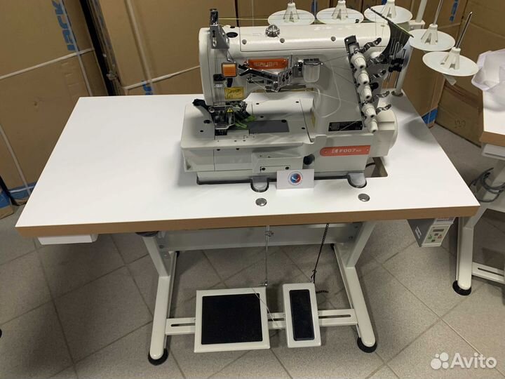 Плоскошовная швейная машина Siruba F007K-W122-356