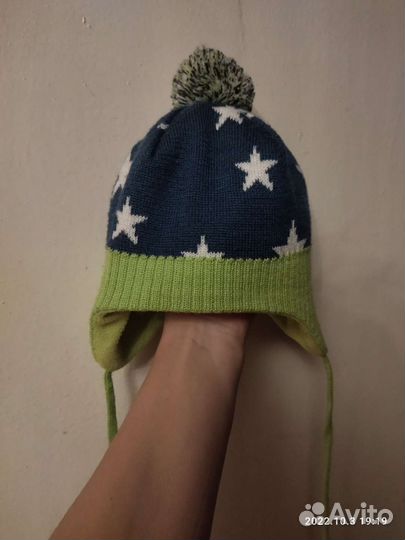 Шапка для мальчика 46 48