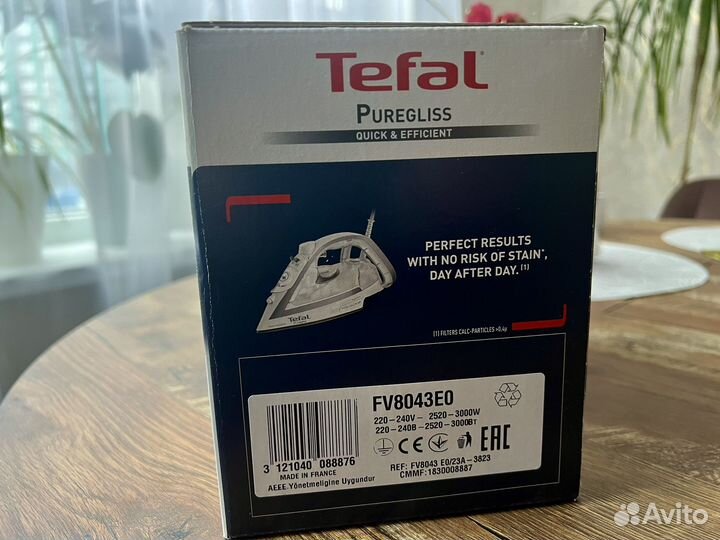 Утюг с парогенератором Tefal FV8043E0