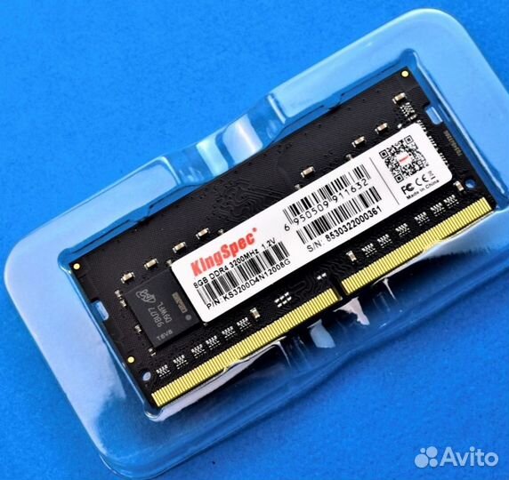 KingSpec Оперативная Память DDR4 8GB 3200Mhz