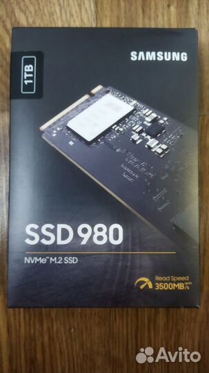 SSD накопитель Samsung 980 M.2 2280 1 тб