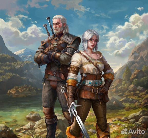 Большой сборник семи книг о Ведьмаке