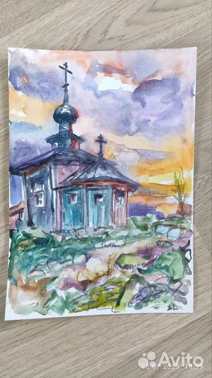 Акварельные рисунки