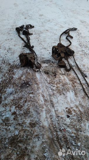 Таль ручная червячная цепная СССР б/у