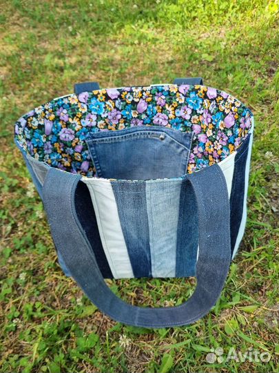 Продам джинсовый шопер
