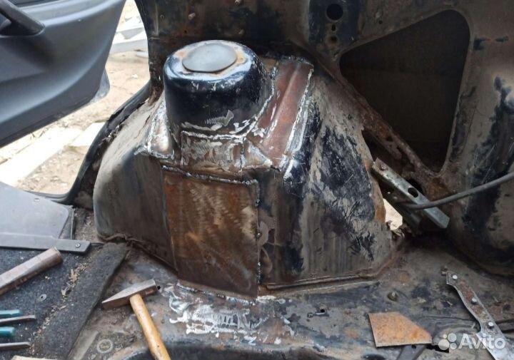 Кузовной ремонт, сварка автомобиля