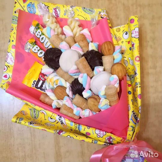 Сладкие букеты миксы