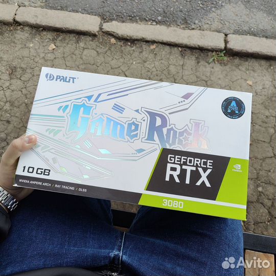 Видеокарта RTX 3080 Palit GameRock