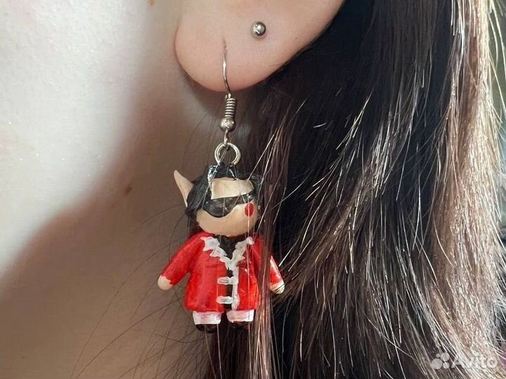 Серьги кастомные