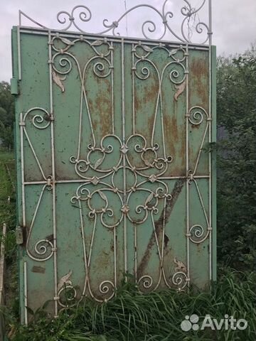 Ворота кованые