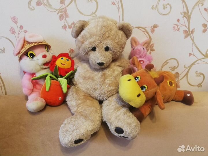Мягкие игрушки пакетом отдам
