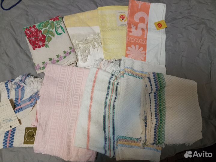 Новые фартуки, кухонные и махровые полотенцаСССР