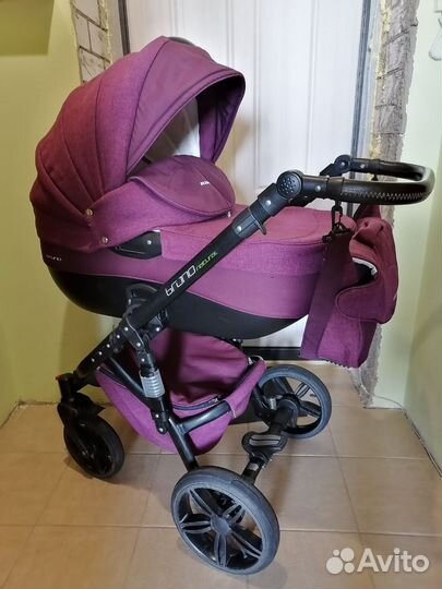 Коляска riko bruno natural 3 в 1