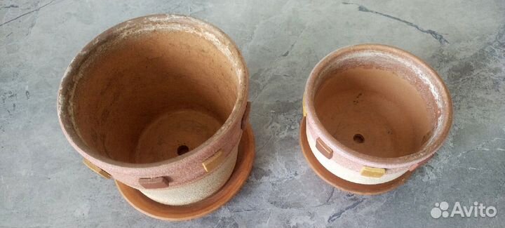 Горшки для цветов глина